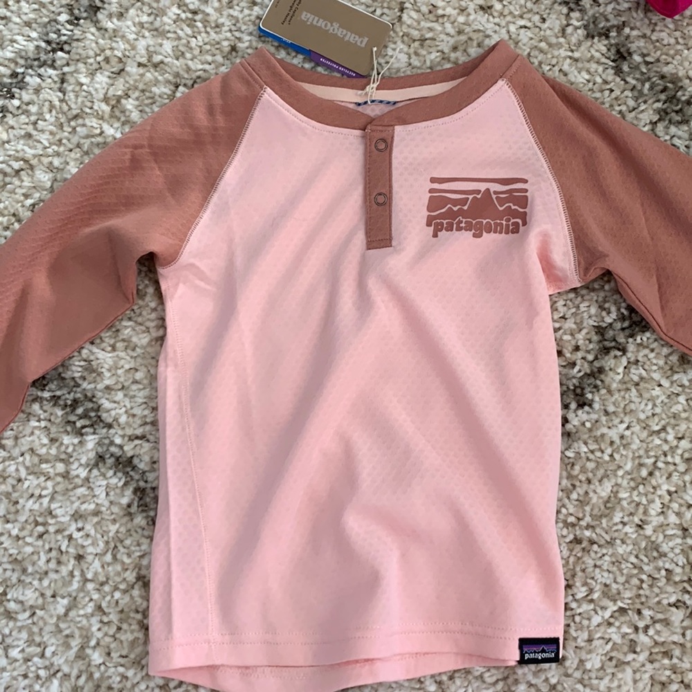 Patagonia baby capilene midweight Henley 4T